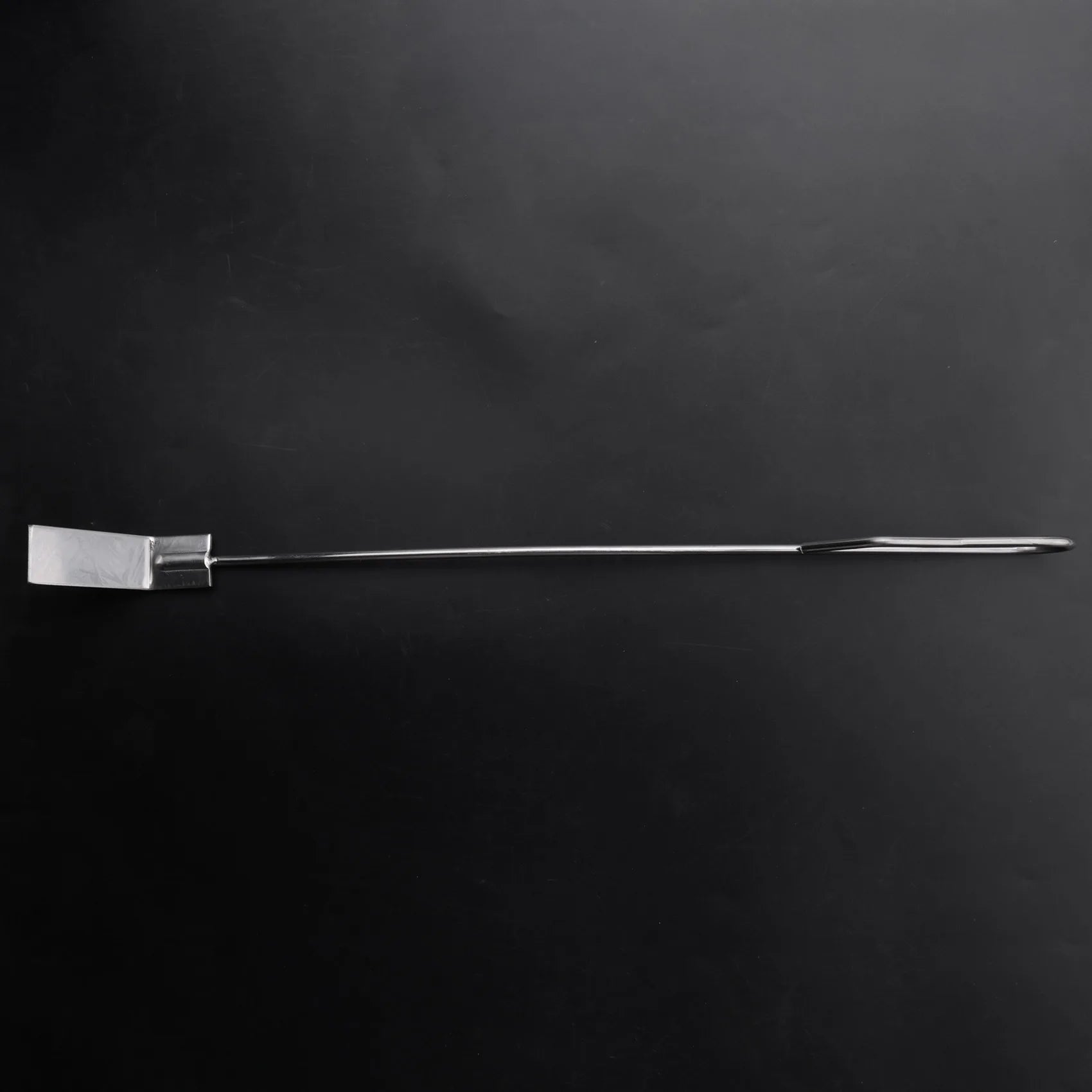 A36T-Stainless Steel Charcoal Ash Rake BBQ Ash Tool Rake Poker For Joe Charcoal Smoker Wood Burning Stove Silver Peaceful Pleasures Health and Wellness Silver