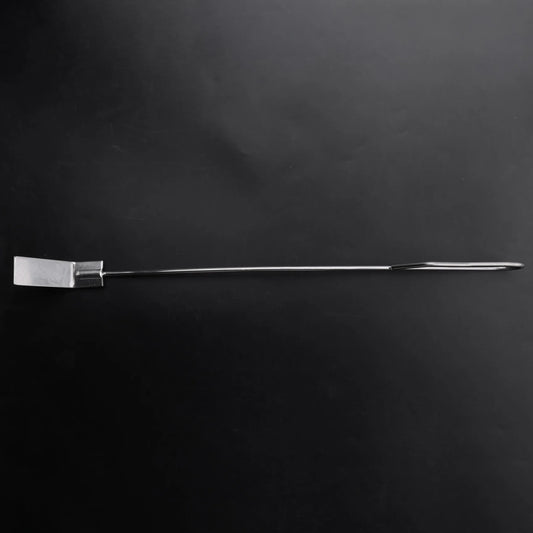 A36T-Stainless Steel Charcoal Ash Rake BBQ Ash Tool Rake Poker For Joe Charcoal Smoker Wood Burning Stove Silver Peaceful Pleasures Health and Wellness Silver