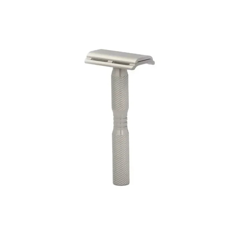 2026 Flash Sale！YAQI Ghost Multiple Thread Pattern Titanium Lightweight Safety Razor for Smooth Shaving Peaceful Pleasures Health and Wellness RT2350-02
