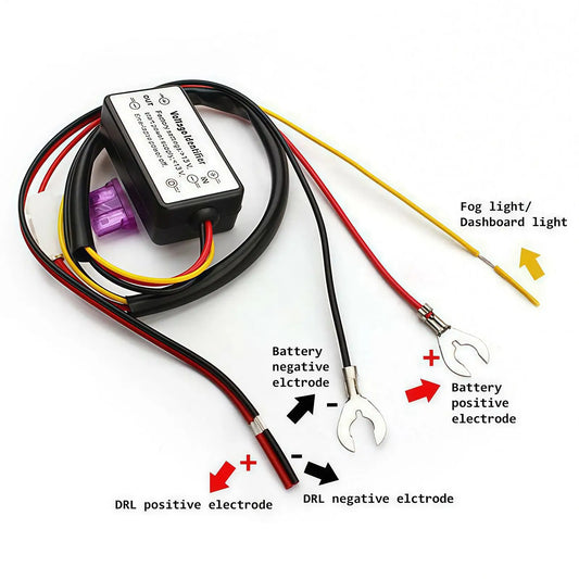 DRL Controller – Car LED Daytime Running Light Relay & Dimmer DRL Relay Controller Peaceful Pleasures Health and Wellness Default Title
