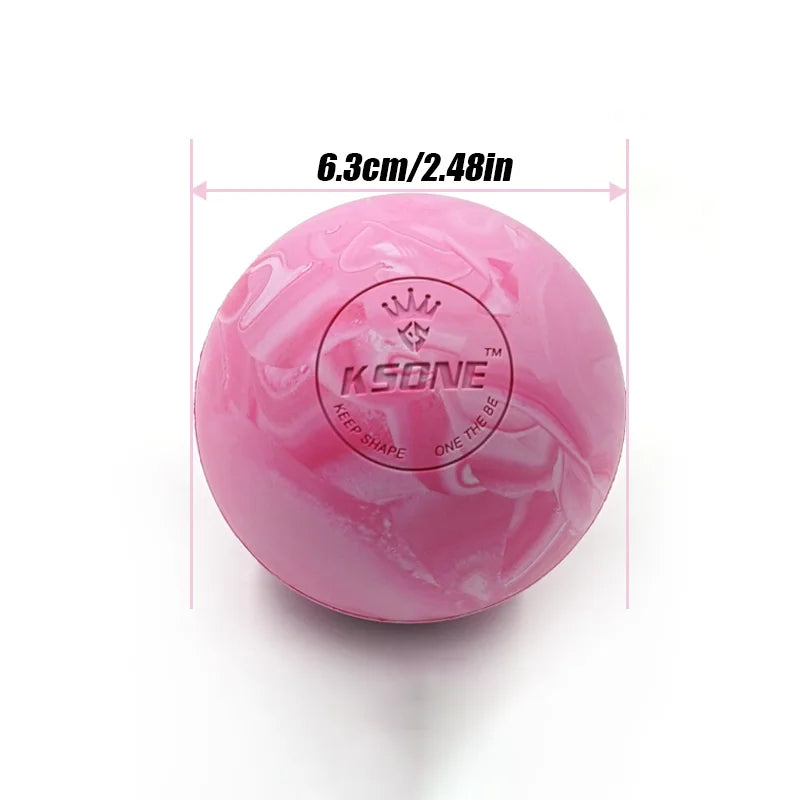 One Piece Yoga Massage Ball Fascia Ball Solid Rubber Ball Mixed Color Muscle Relaxation Ball For Muscle Recovery Peaceful Pleasures Health and Wellness
