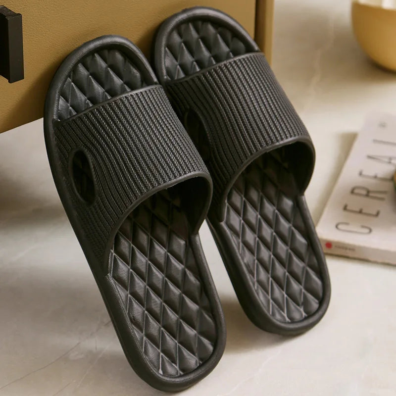 Soft EVA Non-Slip Indoor Slippers for Men & Women | Bathroom