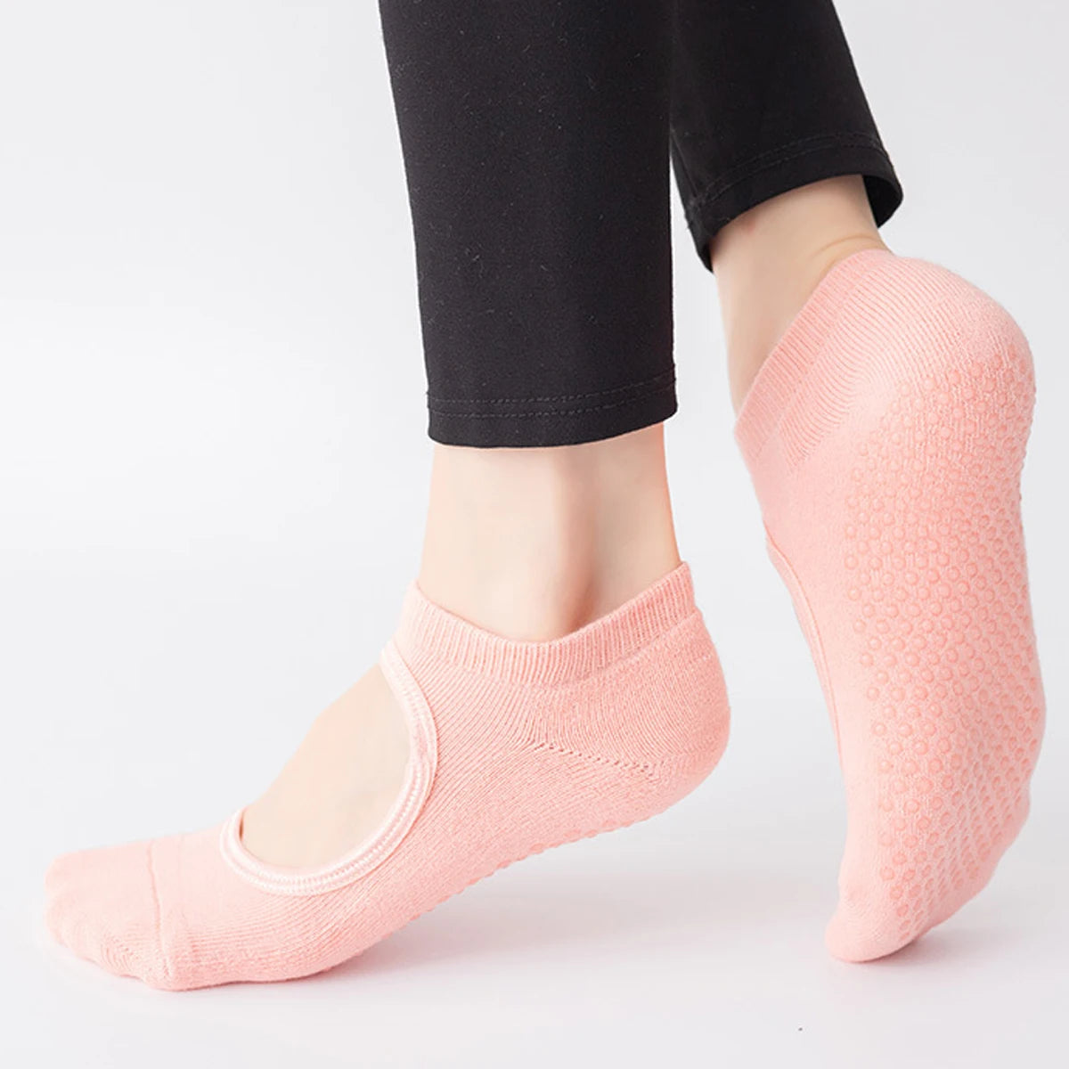 Women Yoga Toe Socks High Quality Anti Slip Five Fingers Pilates Socks Quick Dry Grip Fitness Dance Training Toe Socks For Girls Peaceful Pleasures Health and Wellness