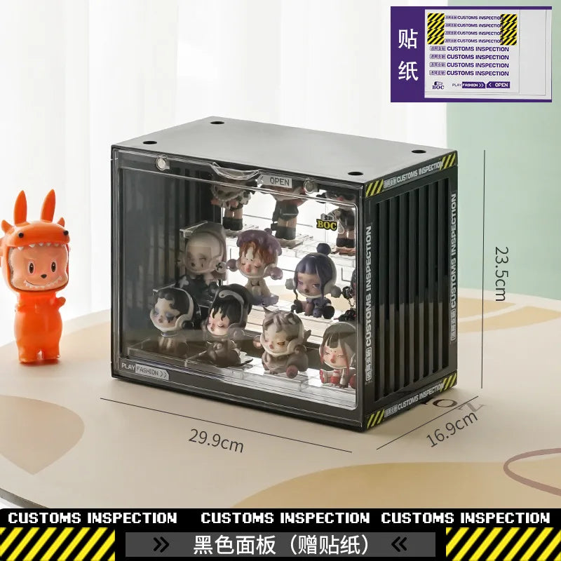 Large Collectible Figure Display Case – Dust-Proof Organizer Box