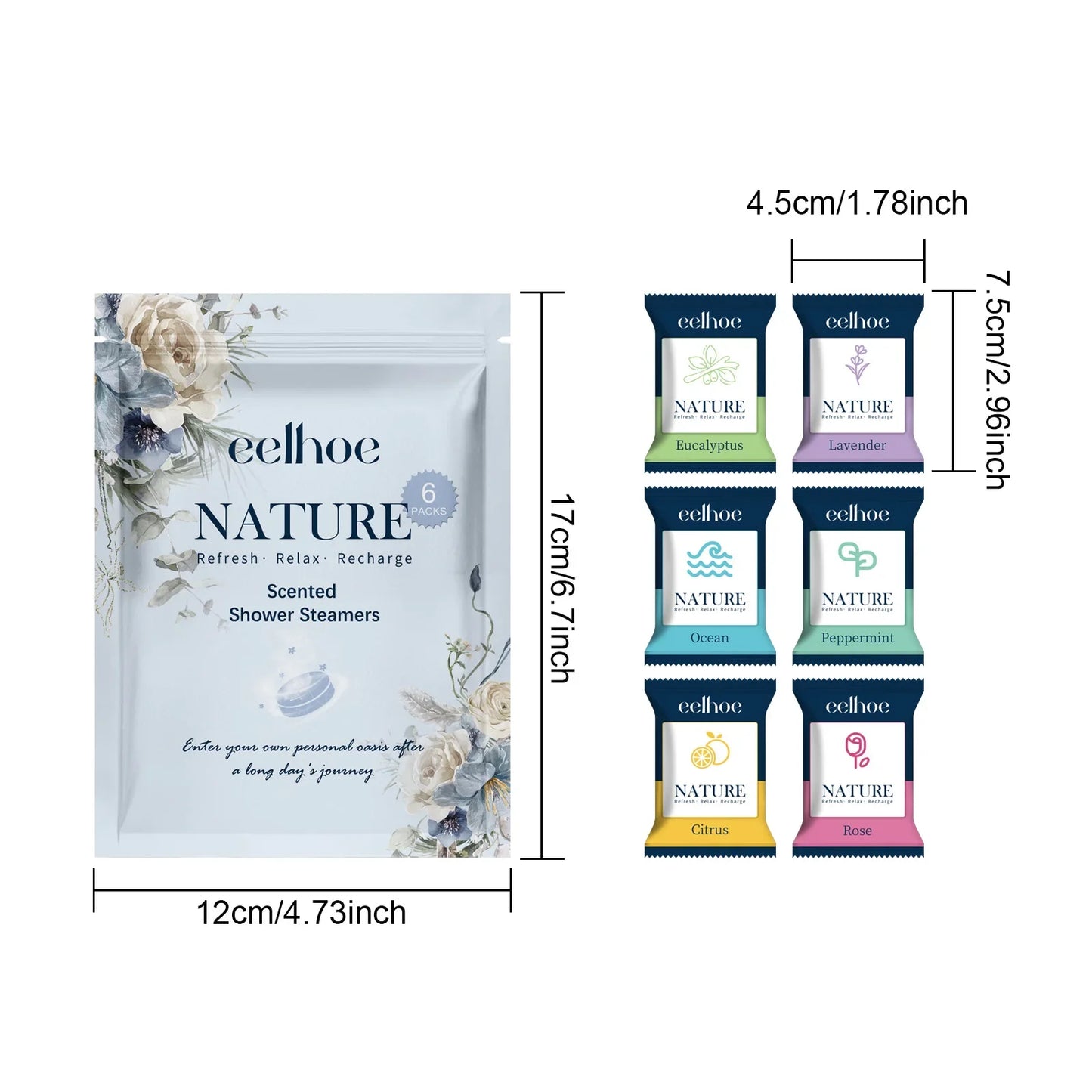 Aromatherapy Shower & Bath Tablets – Cleanse & Moisturize