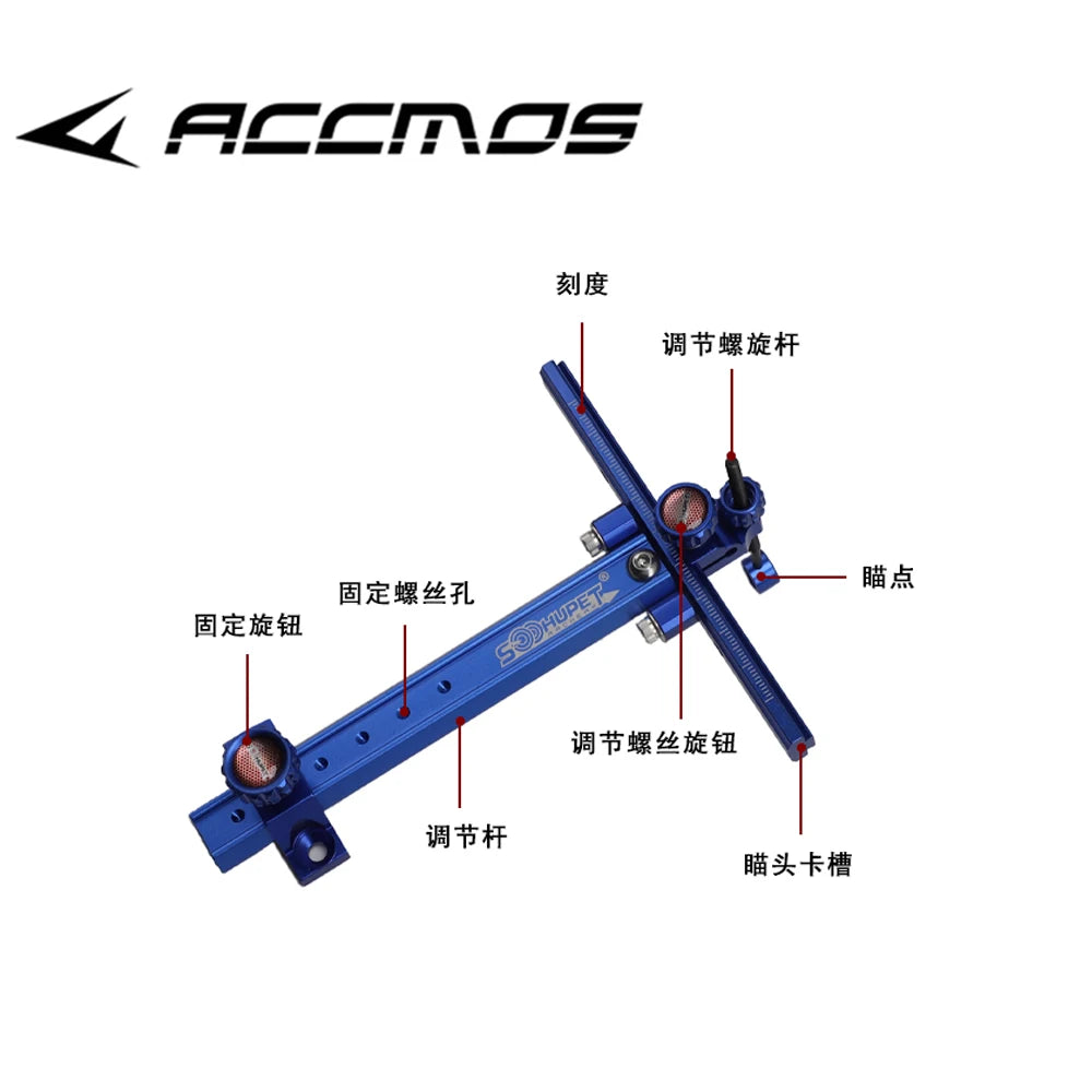 Archery Recurve Bow Sight SOOHUPET Accessories T Shape Shooting