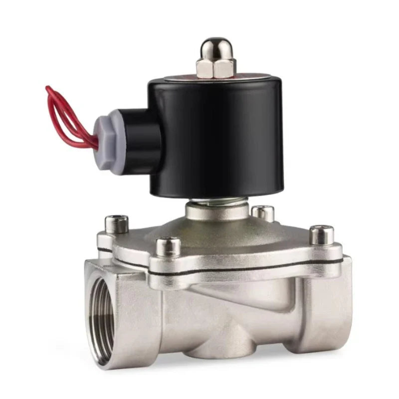 Electric Solenoid Valve DN15/20/25 – 304 SS, NC, AC220V/DC24V
