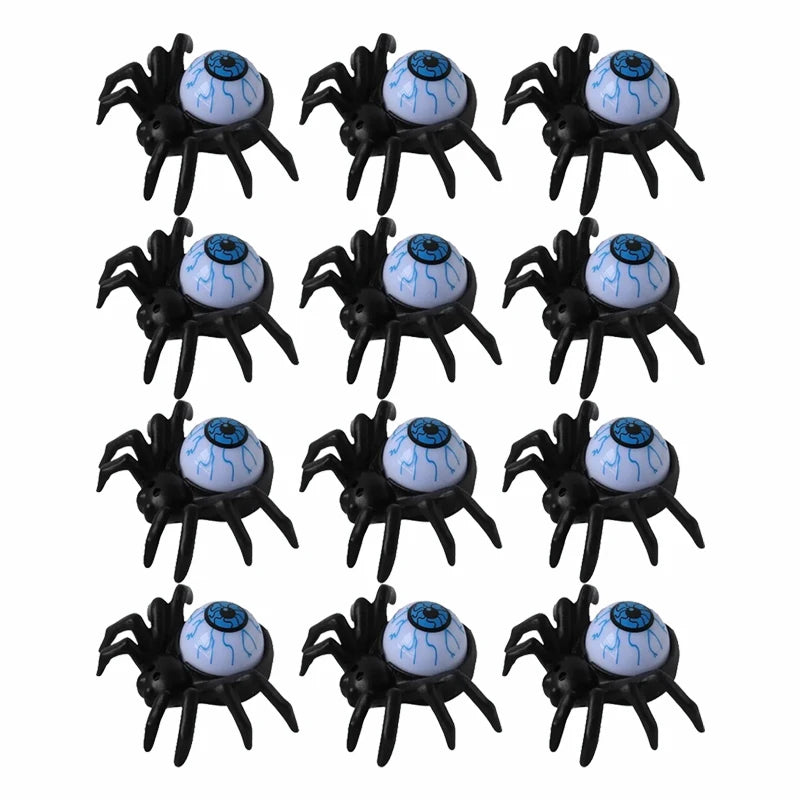 Halloween Spider Eyeball Candle Ambient Light Party Decor 1–12PCS