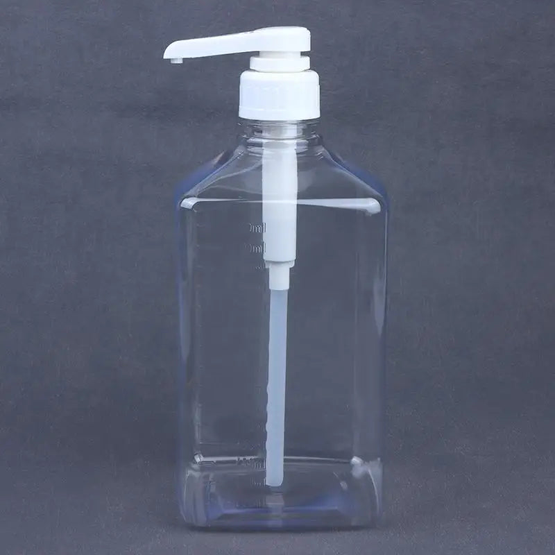 With Hydraulic Pump Nozzle Head Kitchen Honey Jar Container Home 1600ml Liquid Dispenser With Scale Coffee Syrup Bee Drip Bottle Peaceful Pleasures Health and Wellness