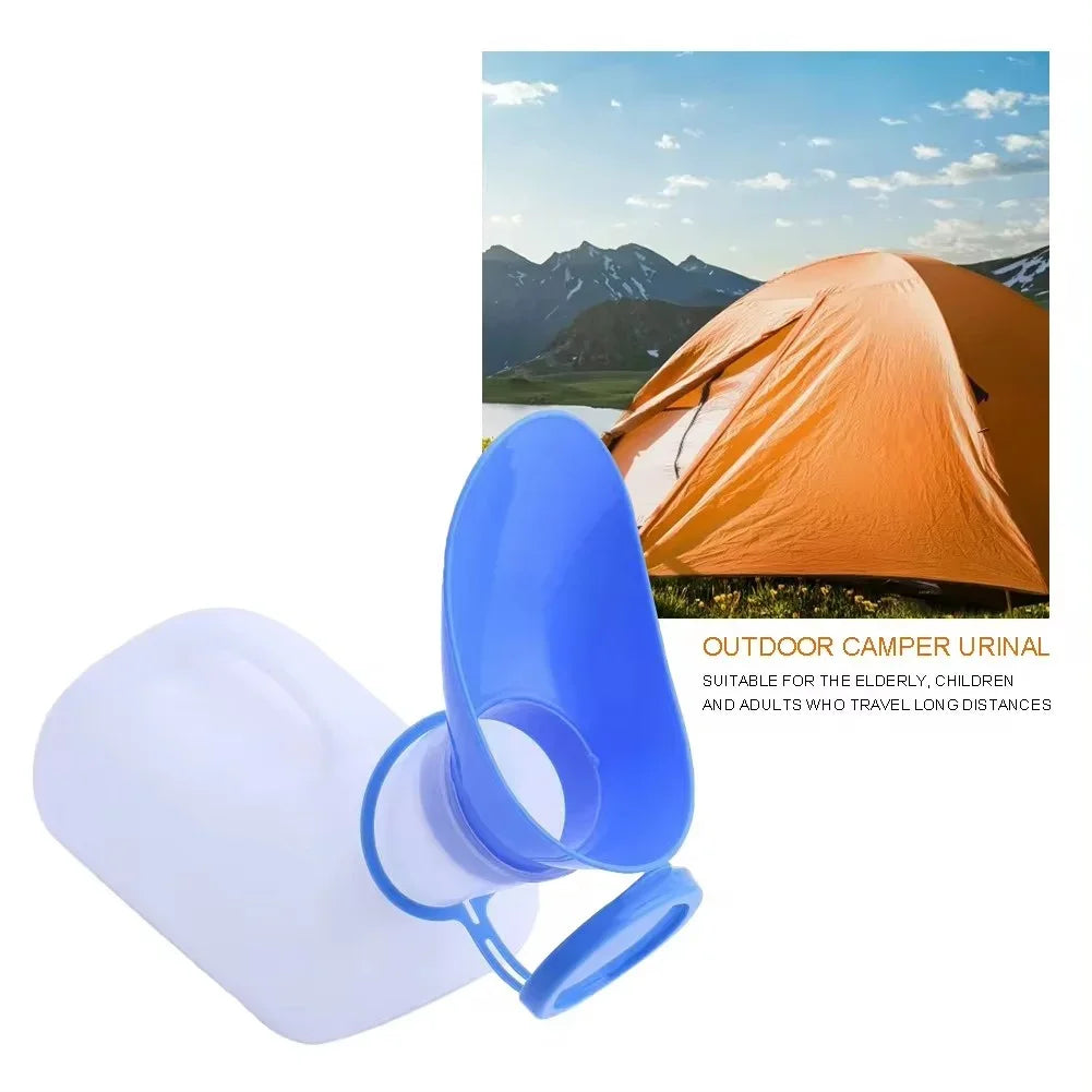 1000ml kids potty for both men and women, suitable for outdoor camping Plastic potty Portable padded toilet, reusable Peaceful Pleasures Health and Wellness