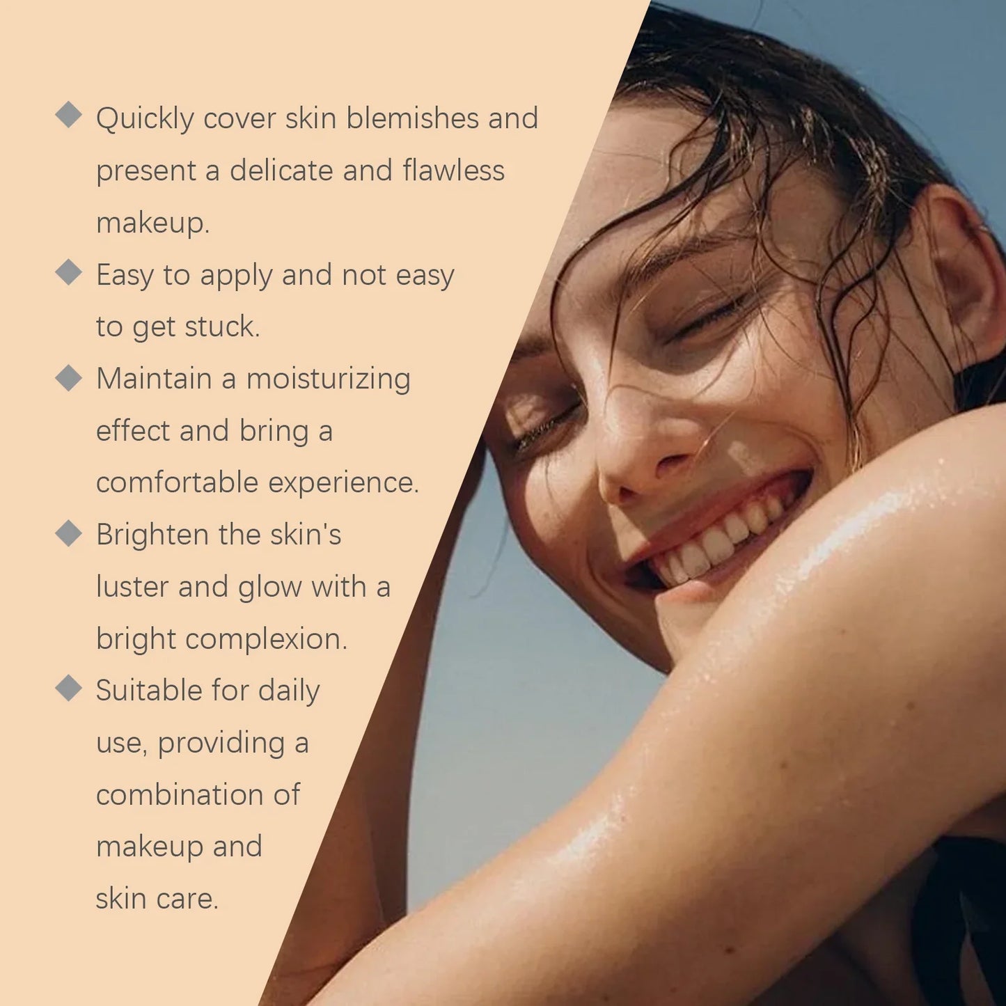 Hoygi BB Cream SPF Moisturizer – Pore Cover, All Skin Types