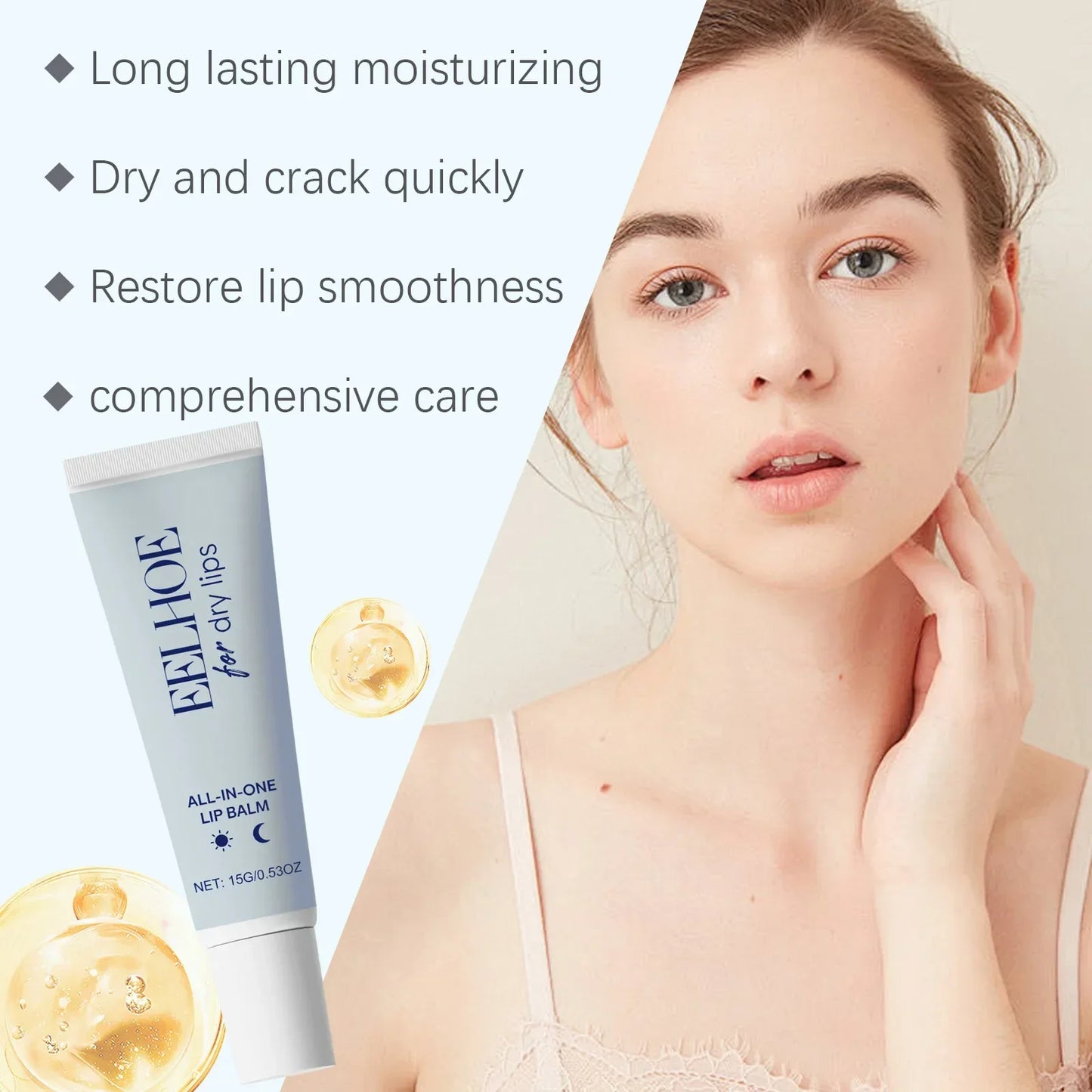 EELHOE Aloe Vera Matte Lip Balm Stick – Waterproof & Moisturizing Peaceful Pleasures Health and Wellness