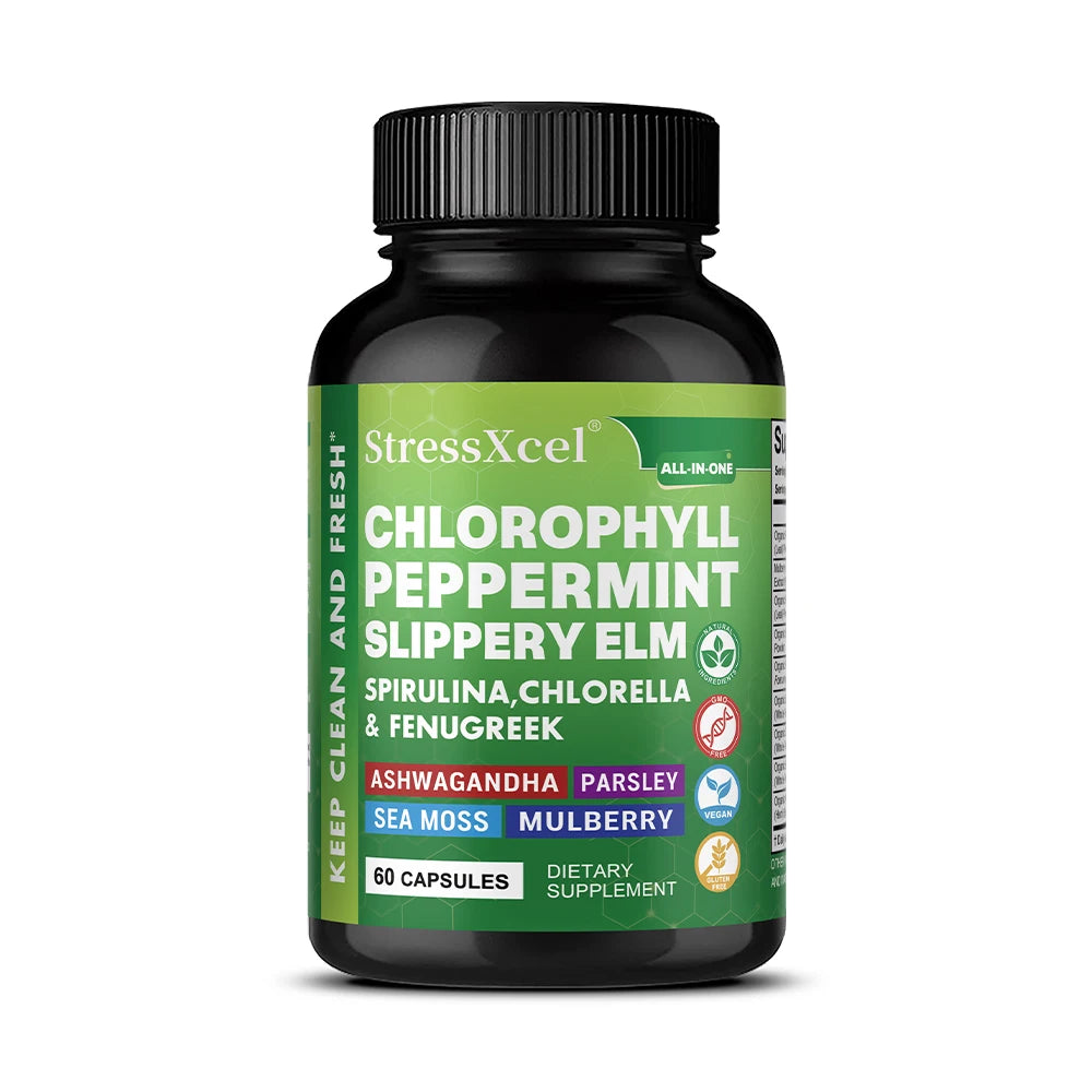 Spirulina & Chlorella Capsules – Detox, Energy & Immune Boost