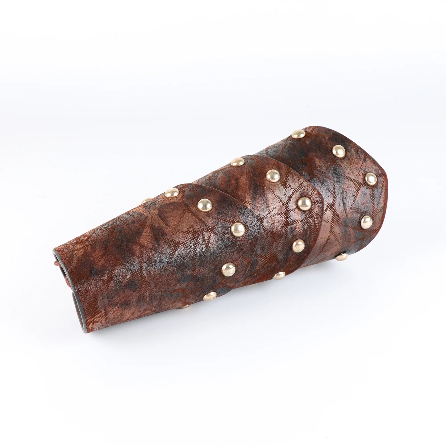 UYEE Medieval Viking Warrior Leather Bracer Steampunk Fur Elf LARP