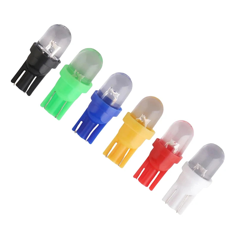 T10 W5W LED Bulbs 12V 10-Pack – Dashboard, Dome & Pinball