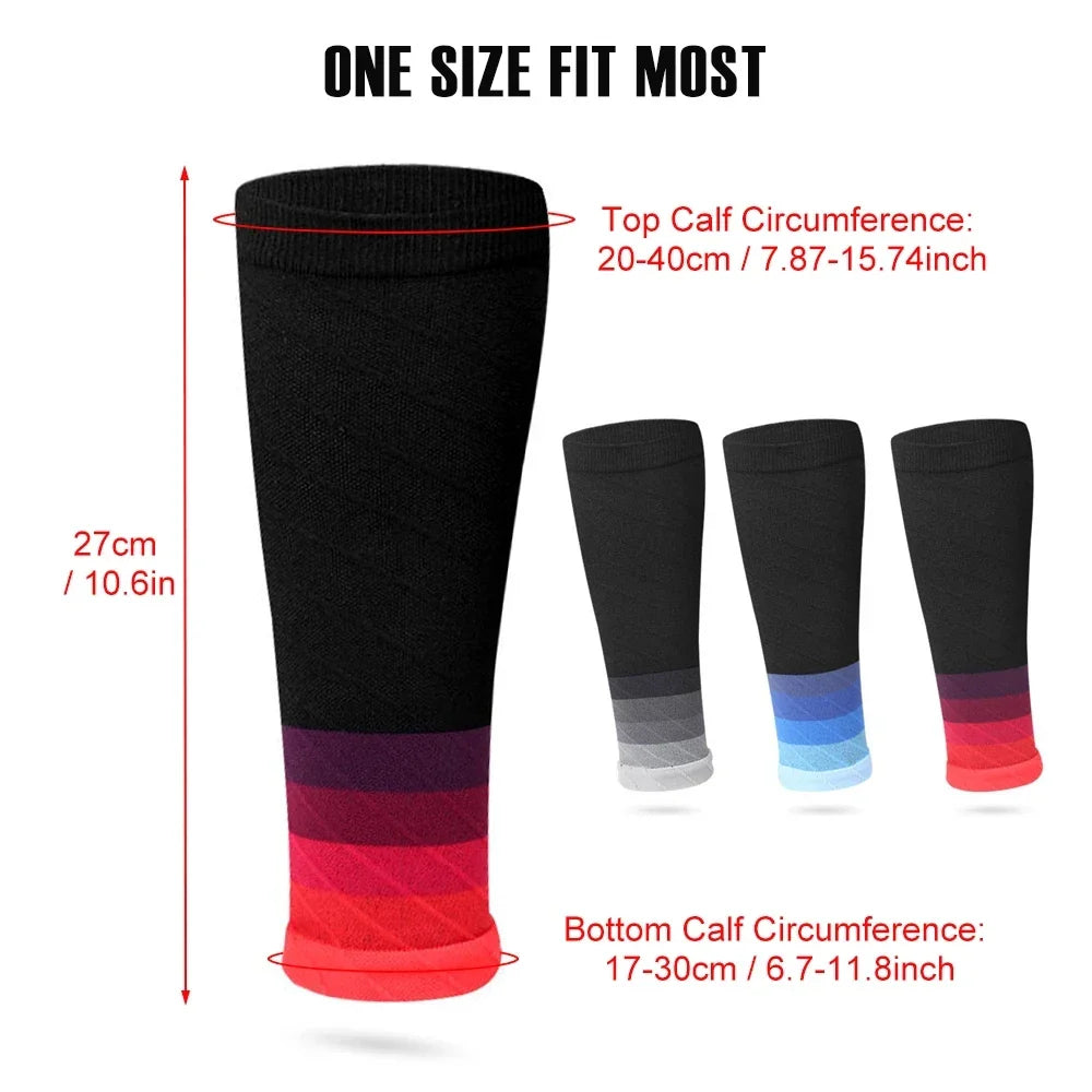 20-30mmHg Calf Compression Sleeves for Running – Men & Women