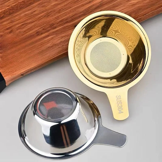 Tea drain 304 stainless steel tea filter tea filter high-end tea filter tea set accessories tea filter Peaceful Pleasures Health and Wellness