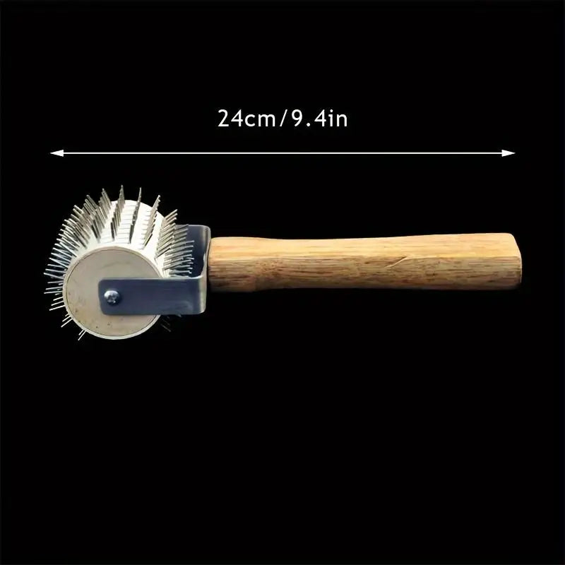 Honey Uncapping Roller | Beekeeping Needle Wheel Fork Tool