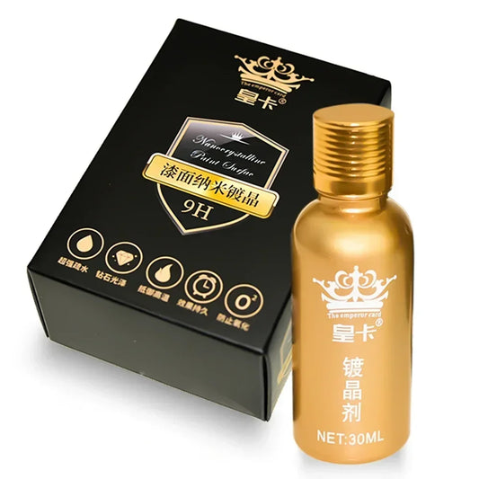 9H Super Hydrophobic Car Glass Coating Car Liquid Coat Paint Care Car Wash Maintenance Car Accessories Peaceful Pleasures Health and Wellness
