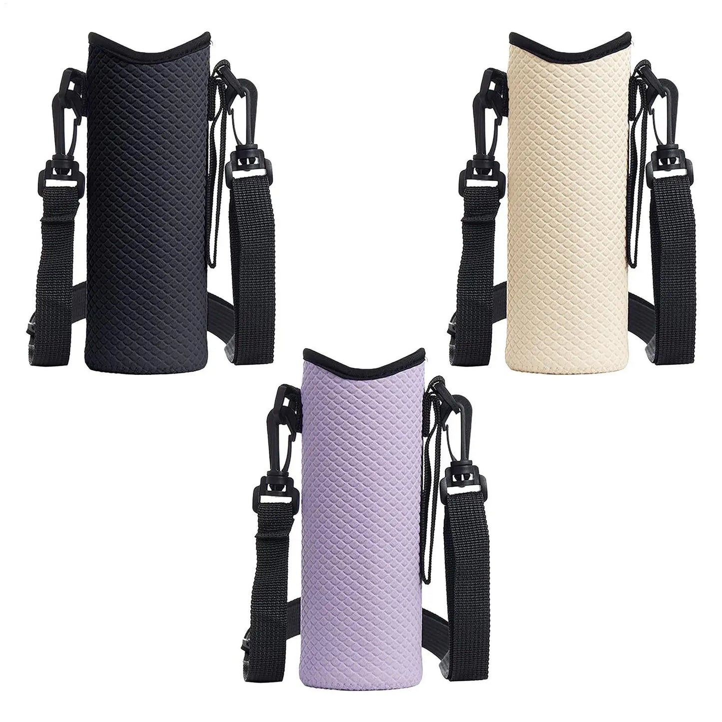 Insulated Water Bottle Sling Bag – Adjustable Shoulder Strap