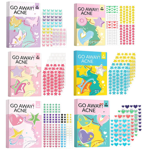 Acne Pimple Patches – Butterfly, Heart & Star Shapes, 120–420ct Peaceful Pleasures Health and Wellness
