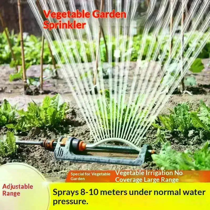 19-Nozzle Oscillating Lawn Sprinkler | Garden Irrigation Sprayer