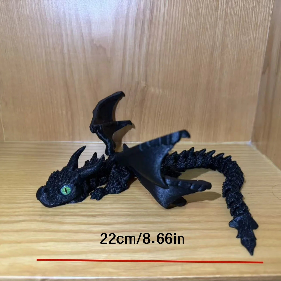 1 Piece of Large Flying Dragon Ornament in Three Colors (Luminous Rainbow, White, and Black) - a Great Holiday Gift and Craft Item Suitable for Office, Car, and Desk Decorations Peaceful Pleasures Health and Wellness
