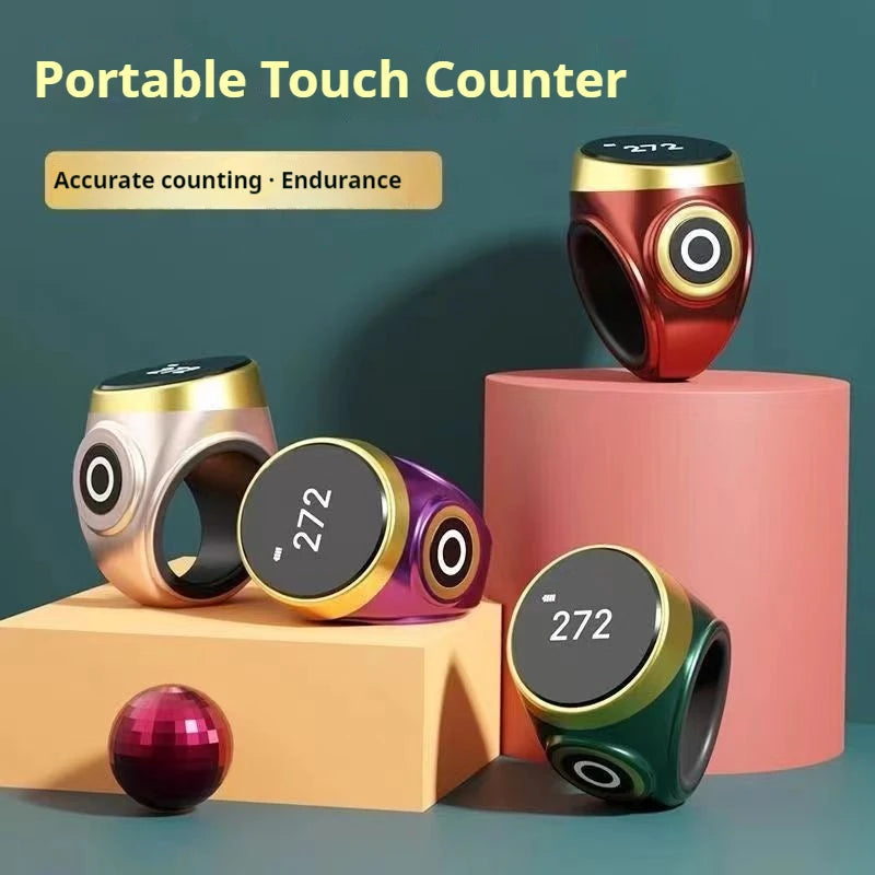 Smart Tasbih Tally Counter for Muslims Ring Electronic Digital Tasbeeh 4 Prayer Peaceful Pleasures Health and Wellness