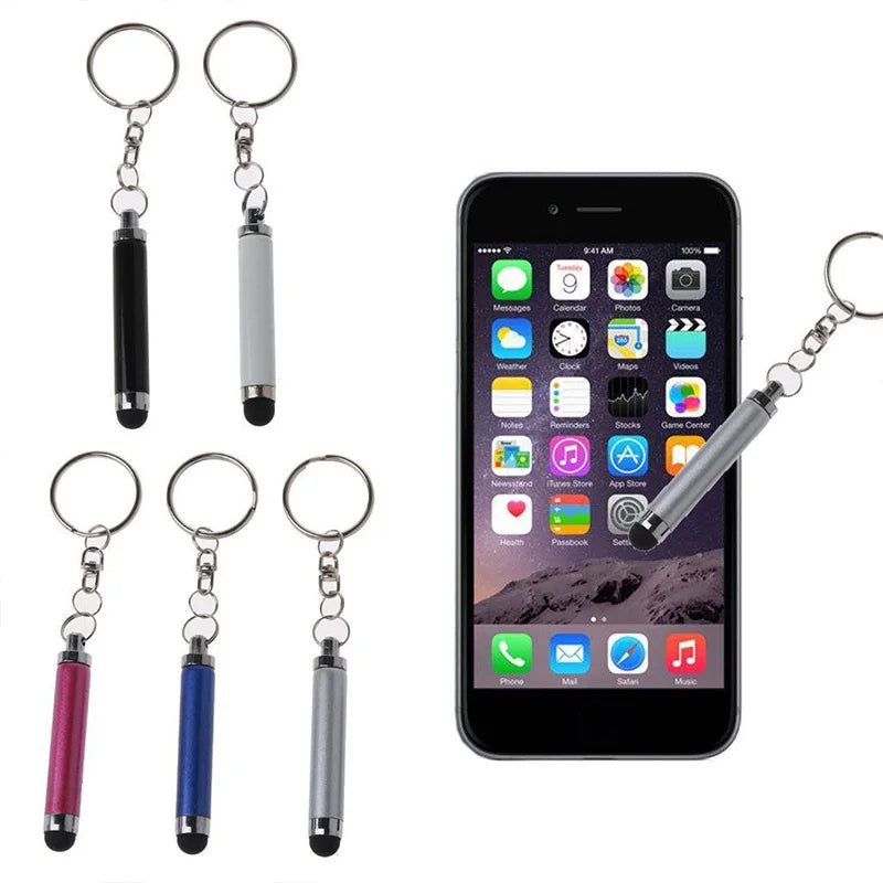 Key Chain Short Capacitance Pen For Phone Touch Screen Accessory Touch Pen For Cell Phone Universal Stylus Pen For Tablet Pen Peaceful Pleasures Health and Wellness