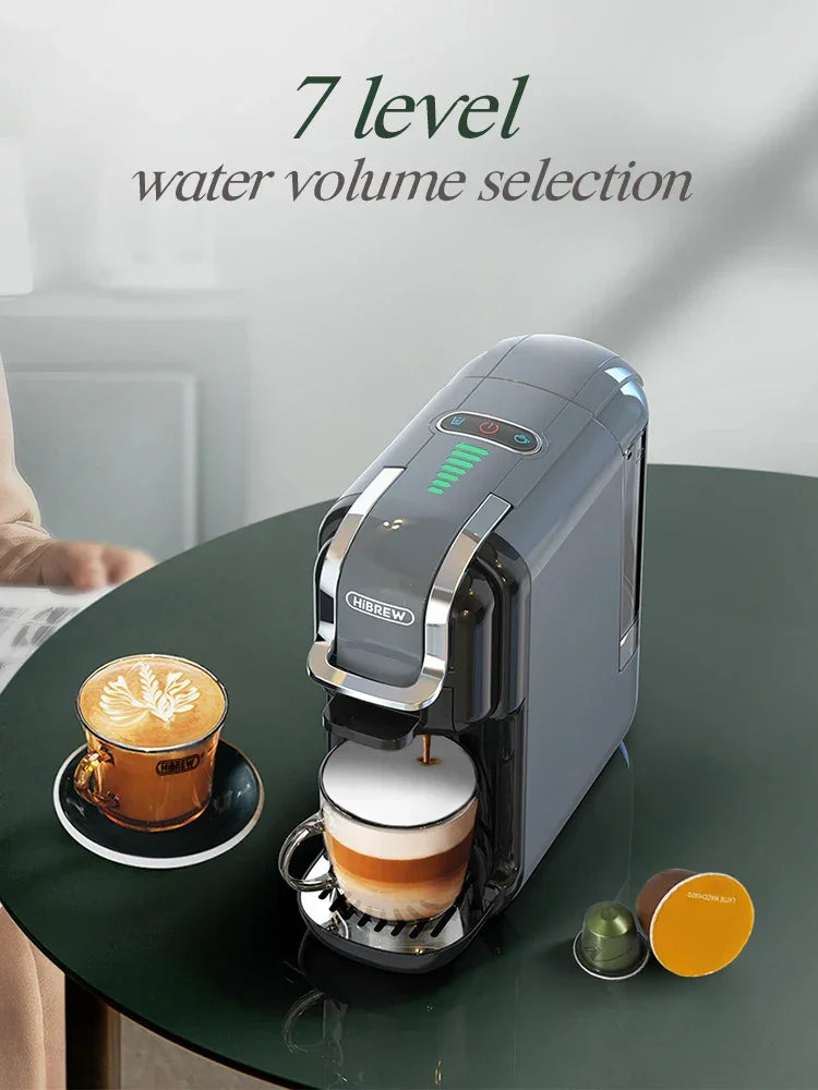 HiBREW Multiple Capsule Coffee Machine 5 in 1 | 20 Bar Coffee Machines Peaceful Pleasures Health and Wellness