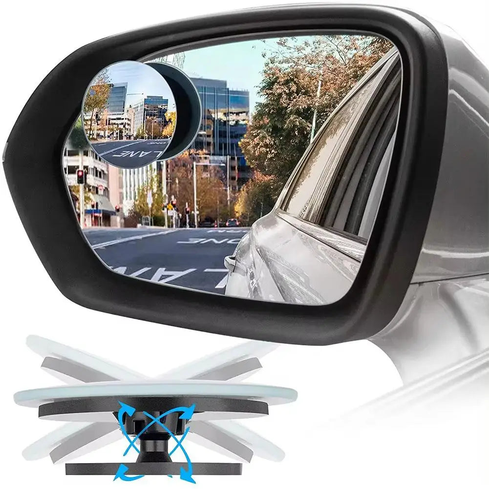 2Pc Car Blind Spot Mirror for Safety Driving Peaceful Pleasures Health and Wellness