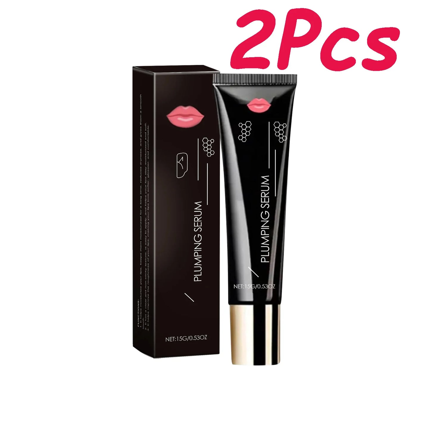 Plumping Lip Serum Gloss – Hydrating & Volumising Oil