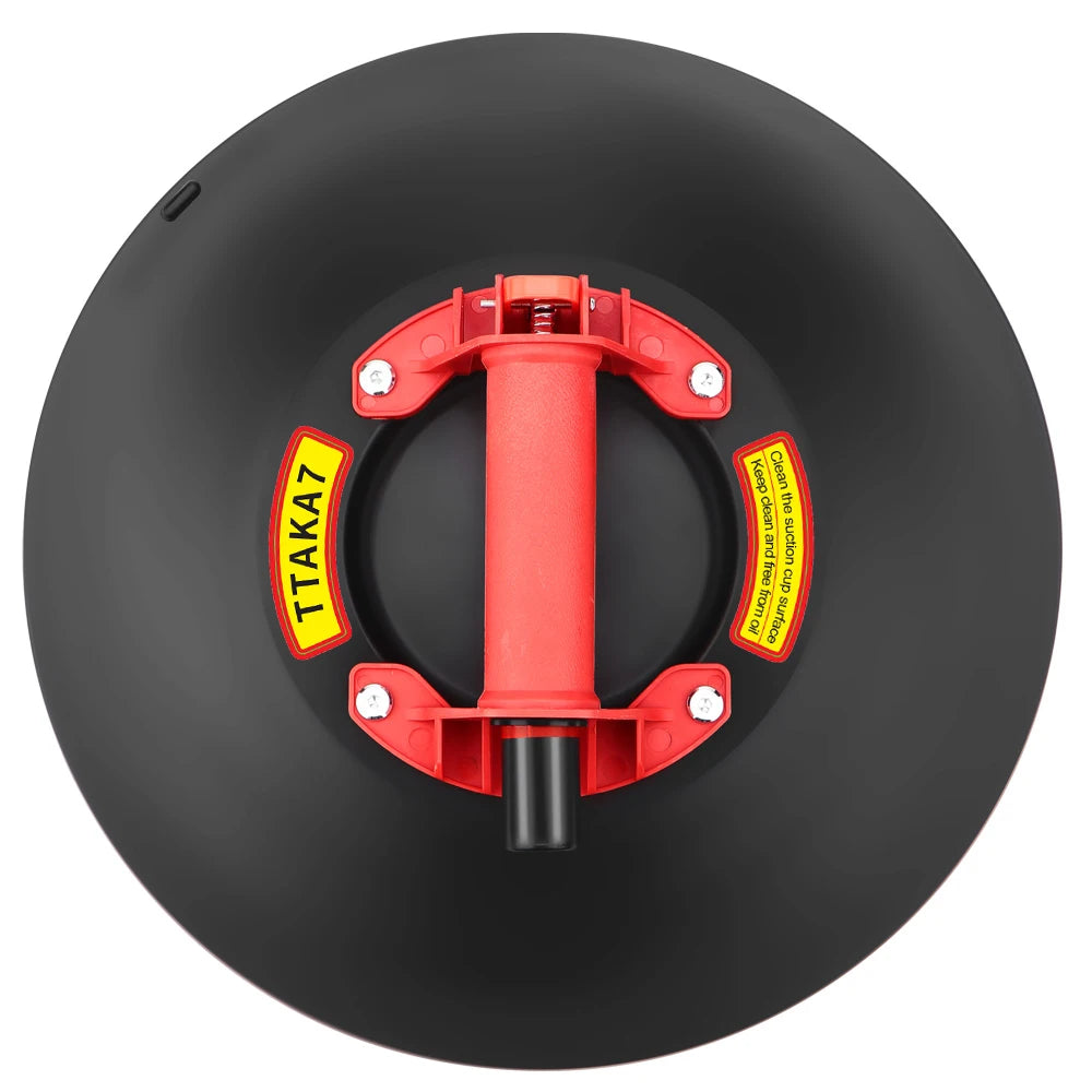 New 8 Inch 200KG-250KG Air Pump Vacuum Suction Cups Powerful Heavy-Duty Strong Hand Pump Sucker Lifted Magnets Handling Tools Peaceful Pleasures Health and Wellness Red