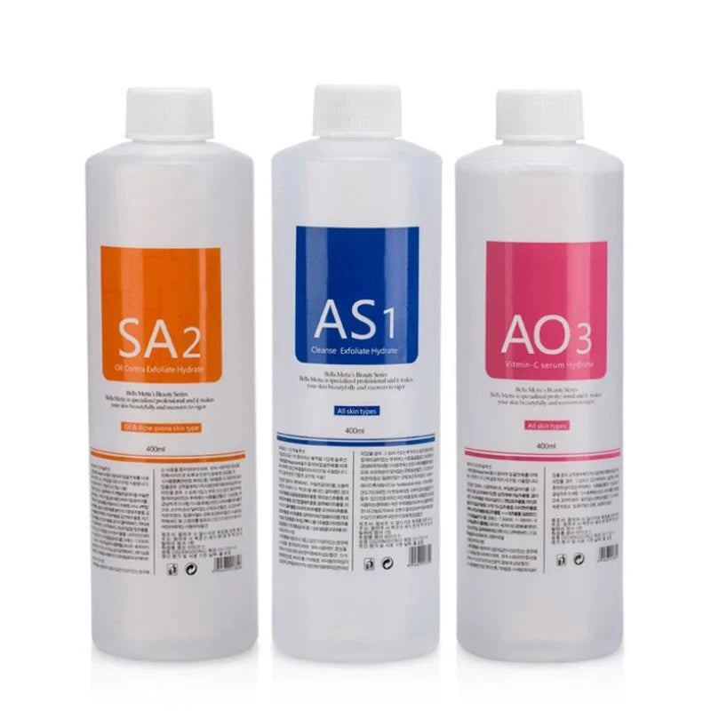 Aqua Peel Facial Serum Kit AS1 SA2 AO3 | 400ml Set of 3