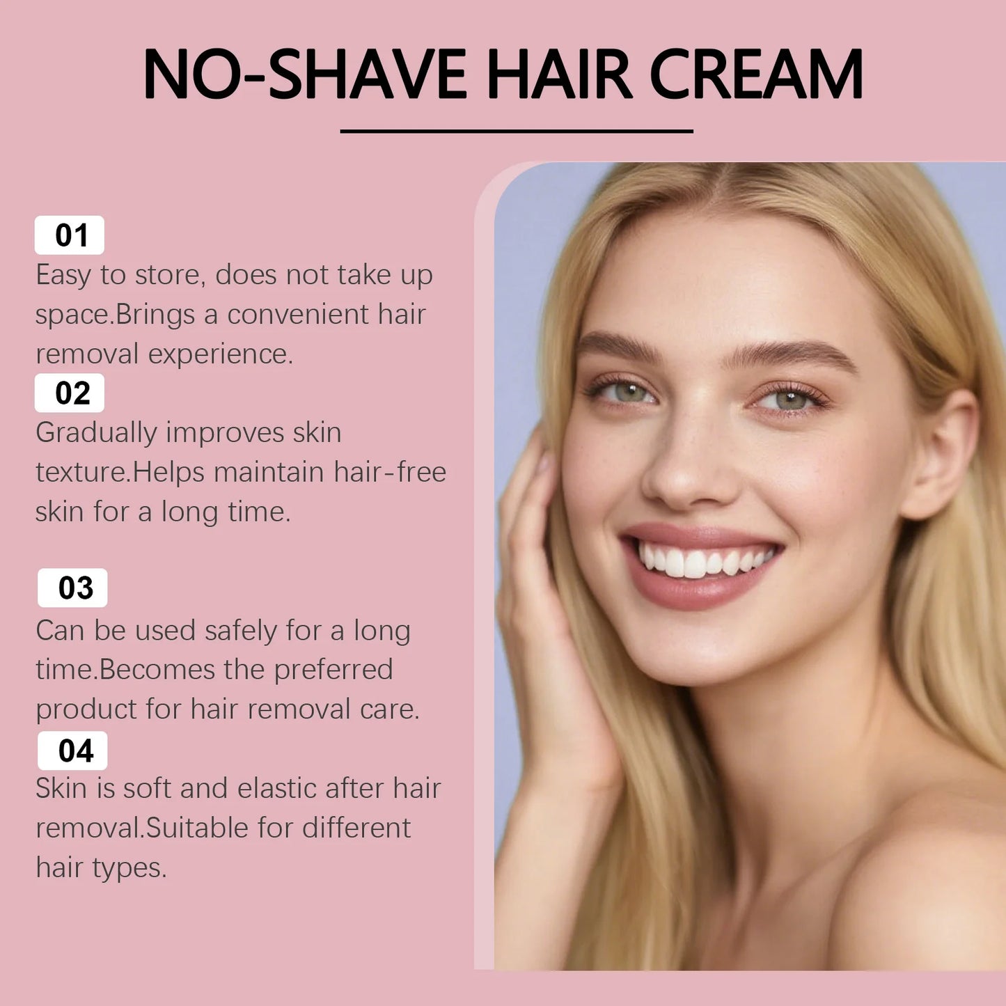 OceAura Gentle Hair Removal Cream for Men – Smooth Skin 50g