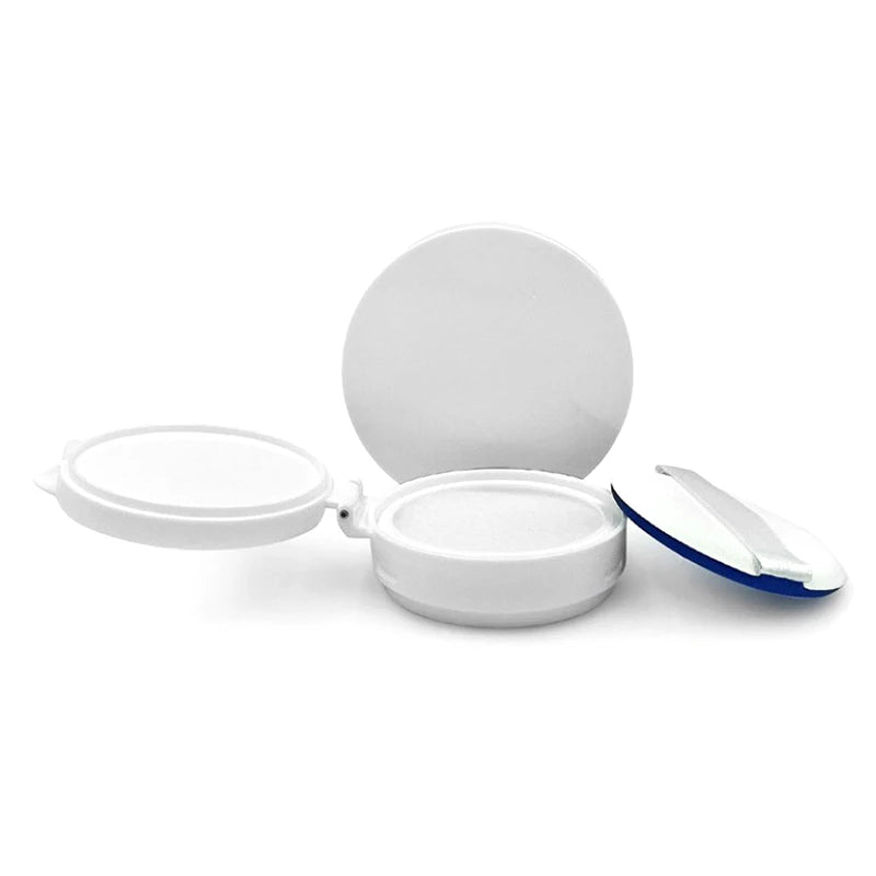 15g/0.5oz Empty Air Cushion Puff Box Portable Cosmetic Makeup Case Container With Powder Sponge Mirror For BB Cream Foundation Peaceful Pleasures Health and Wellness