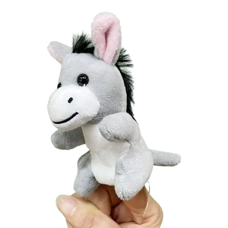 Animal Finger Puppets Plush Toy for Toddlers & Storytelling