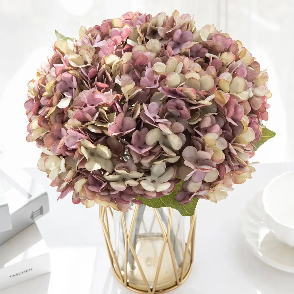 Artificial Silk Hydrangea Flowers for Wedding & Home Decor