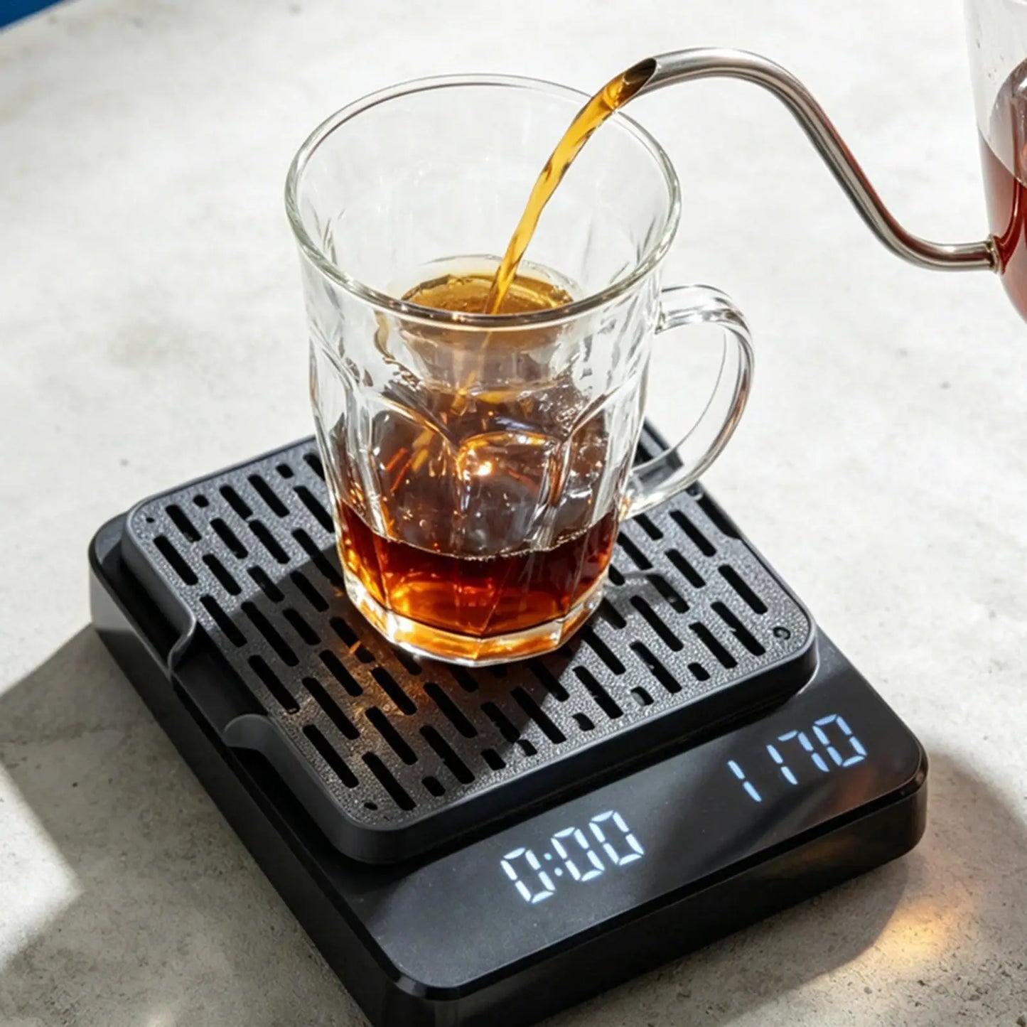Self-Draining Coffee Scale Drip Tray | Espresso Drip Catcher
