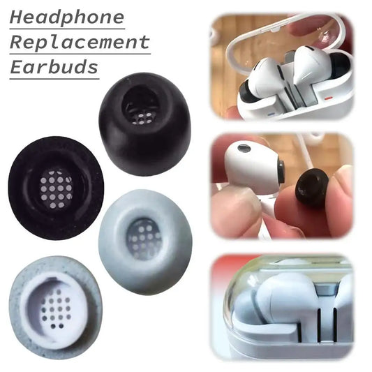 Memory Foam Ear Tips for Samsung Galaxy Buds 3 Pro – Anti-Slip Earbud Ear Tips Oasis Select