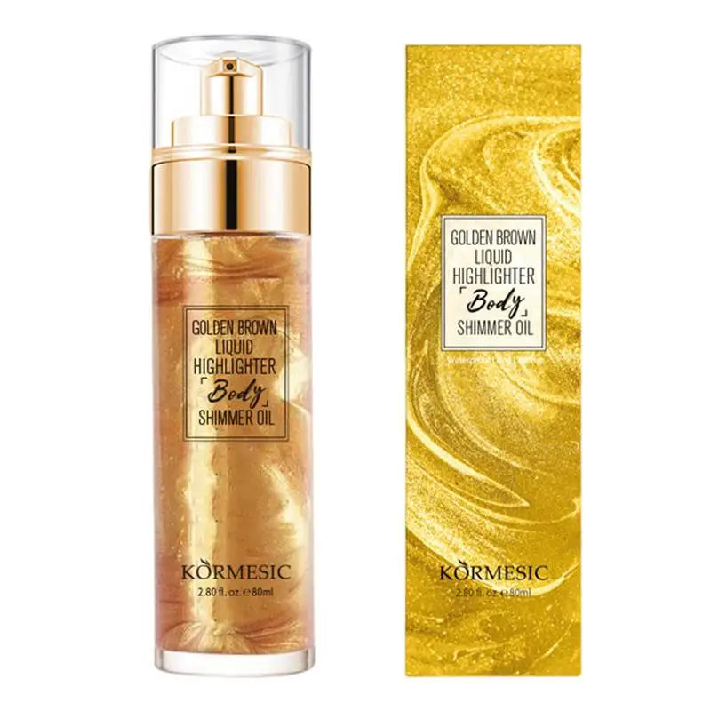 Body & Hair Glitter Spray – Shimmer Highlighter Makeup Mist