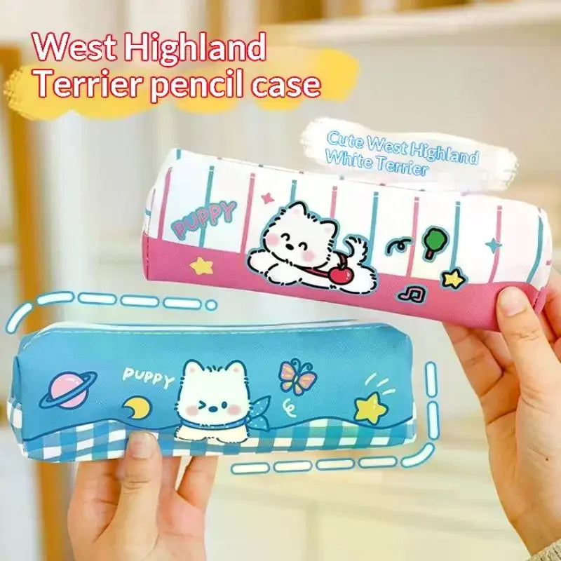 Cute Cartoon Pencil Case – Student Pen Box & Stationery Organizer