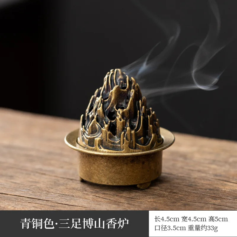 Mini Zen Inspired Small Incense Burner, Small Auspicious Cloud, Incense Plate, Aromatherapy Burner, Incense Path Accessories Peaceful Pleasures Health and Wellness type22