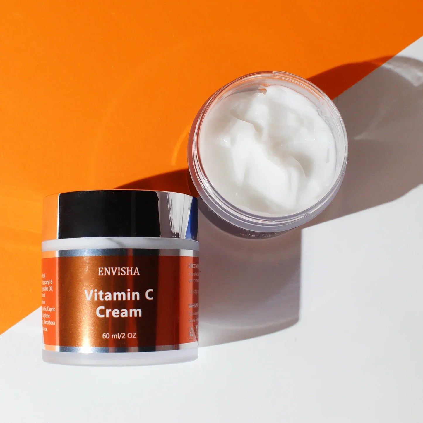 ENVISHA Facial Cream – Vitamin C, Hyaluronic Acid, Ceramide & Collagen Facial Cream ENVISHA