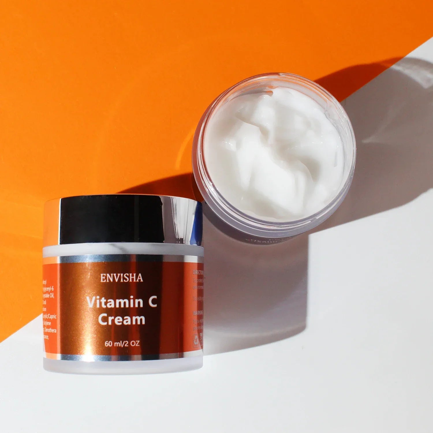 ENVISHA Facial Cream – Vitamin C, Hyaluronic Acid, Ceramide & Collagen Facial Cream ENVISHA