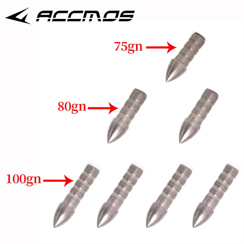 ID Arrowhead Tips 75 80 100grain Bow Arrow Outdoor Hunting Shooting