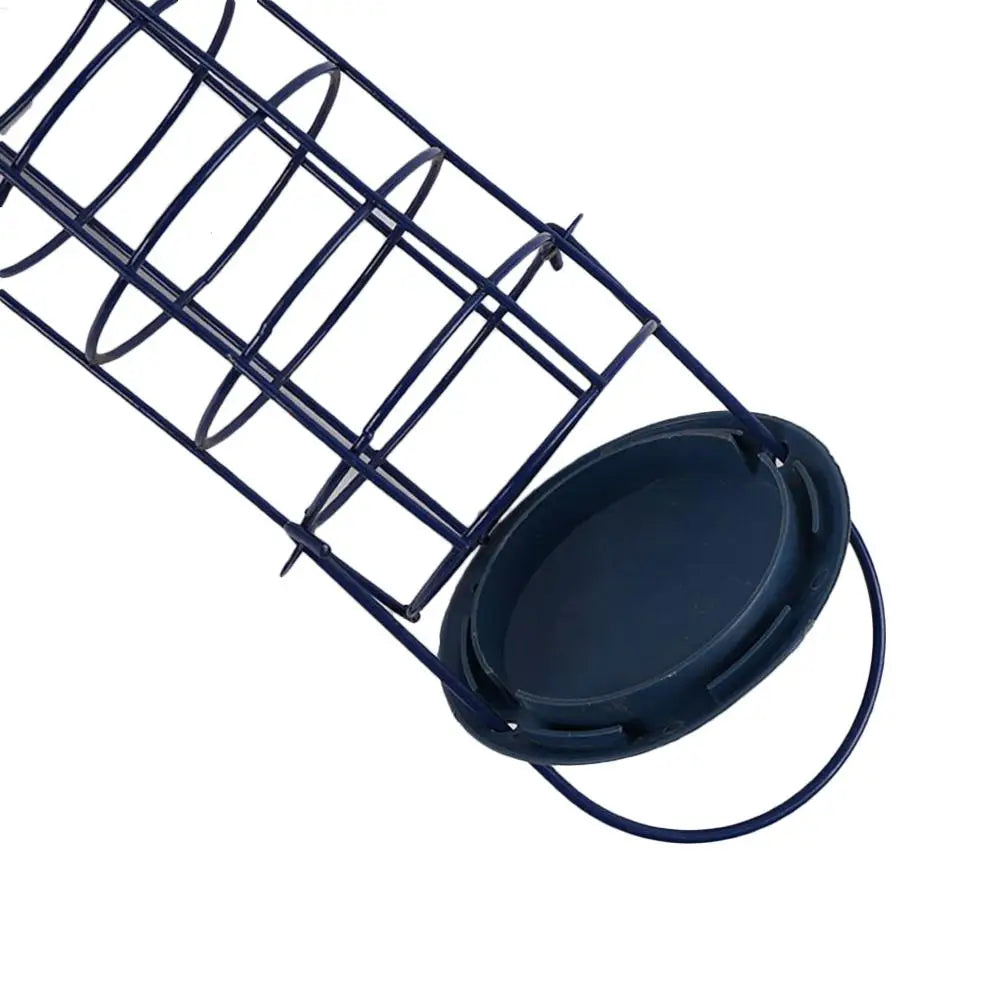 Suet Bird Feeder Birds Grease Ball Holder Outside Bird Feeder Dumplings Grease Ball Rack Outdoor Food Dispenser for Wild Birds Peaceful Pleasures Health and Wellness