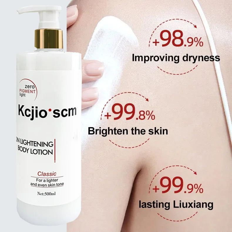 500ml Fast Whitening Cream For Dark skin Kojic Sen Moisturizing Lightening Body Lotion Skin Care for Flawless Even Skin Tone Peaceful Pleasures Health and Wellness