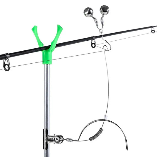 Fishing Rod Alarm Bell – Double Metal Bells & Spring Clip Fishing Rod Alarm Oasis Select