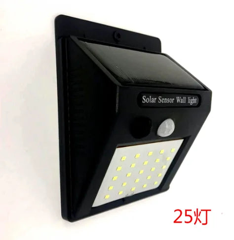 Solar LED Wall Light 40 Beads | Motion Sensor Outdoor Garden Lamp